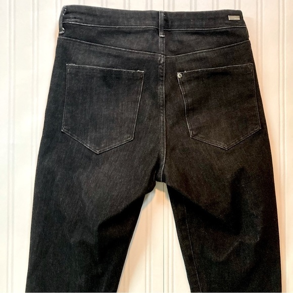 &Denim 360* Stretch Black Wash High Waist Skinny Jeans,‎ size 31 x 32 - Picture 9 of 13